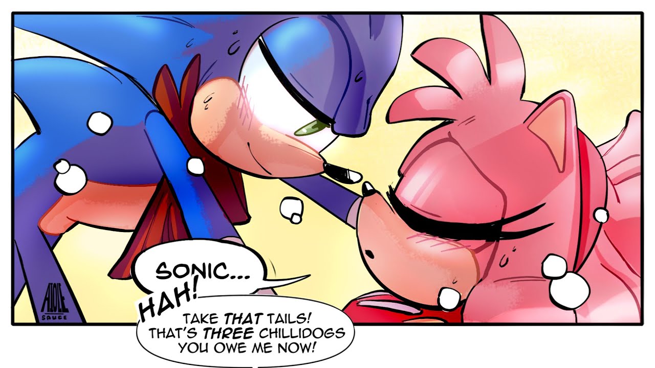 Играем в Twister - Sonic x Amy (Sonamy) Comic Dub Comp