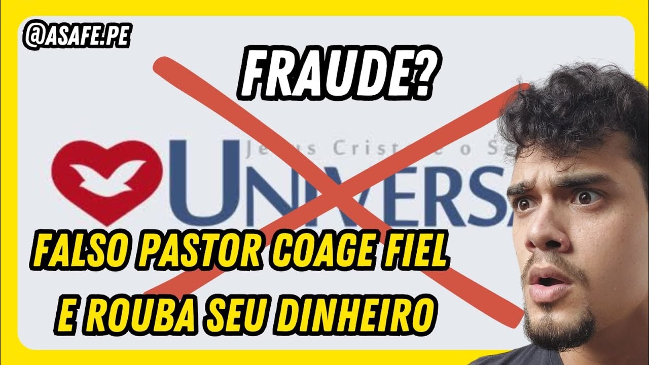 Membro perde R$30.000 em golpe da universal 🤯
