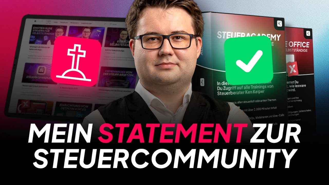 Warum es die Steuercommunity nicht mehr gibt – Meine Learnings & die neue Steuer-Academy