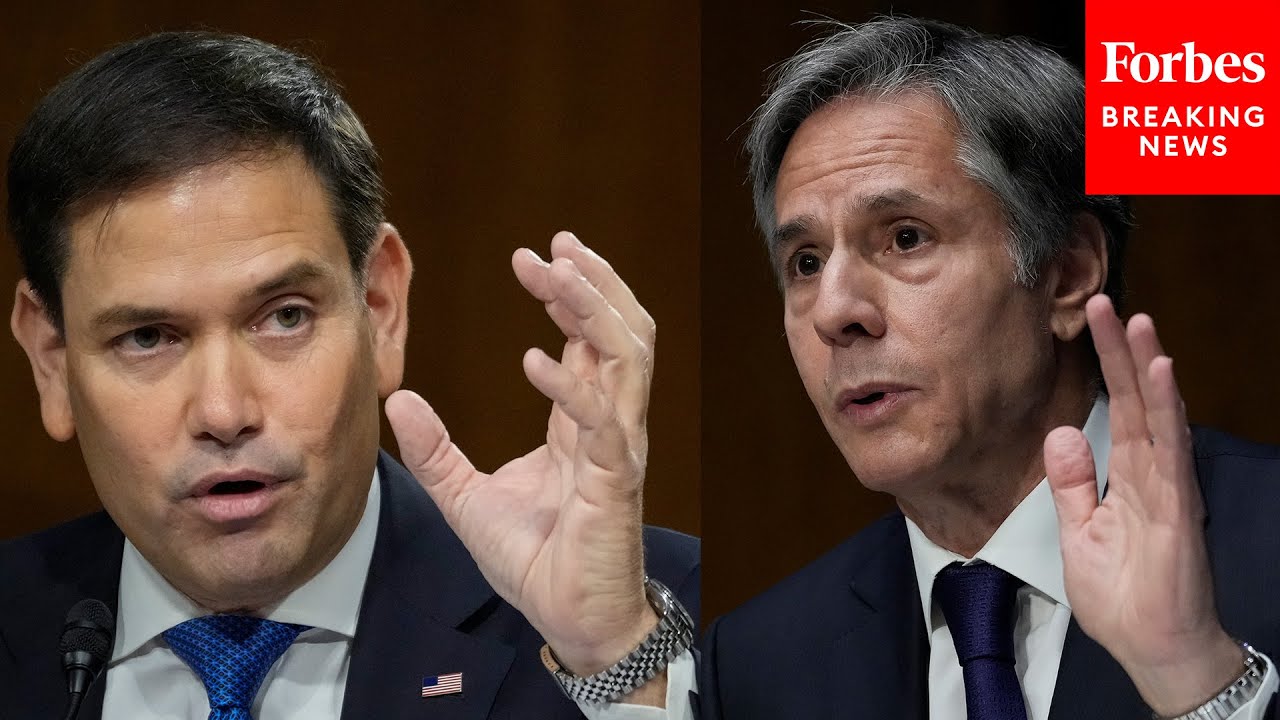 Marco Rubio Excoriates Blinken To His Face Over Afghanistan Withdrawal During Tense Senate Hearing
