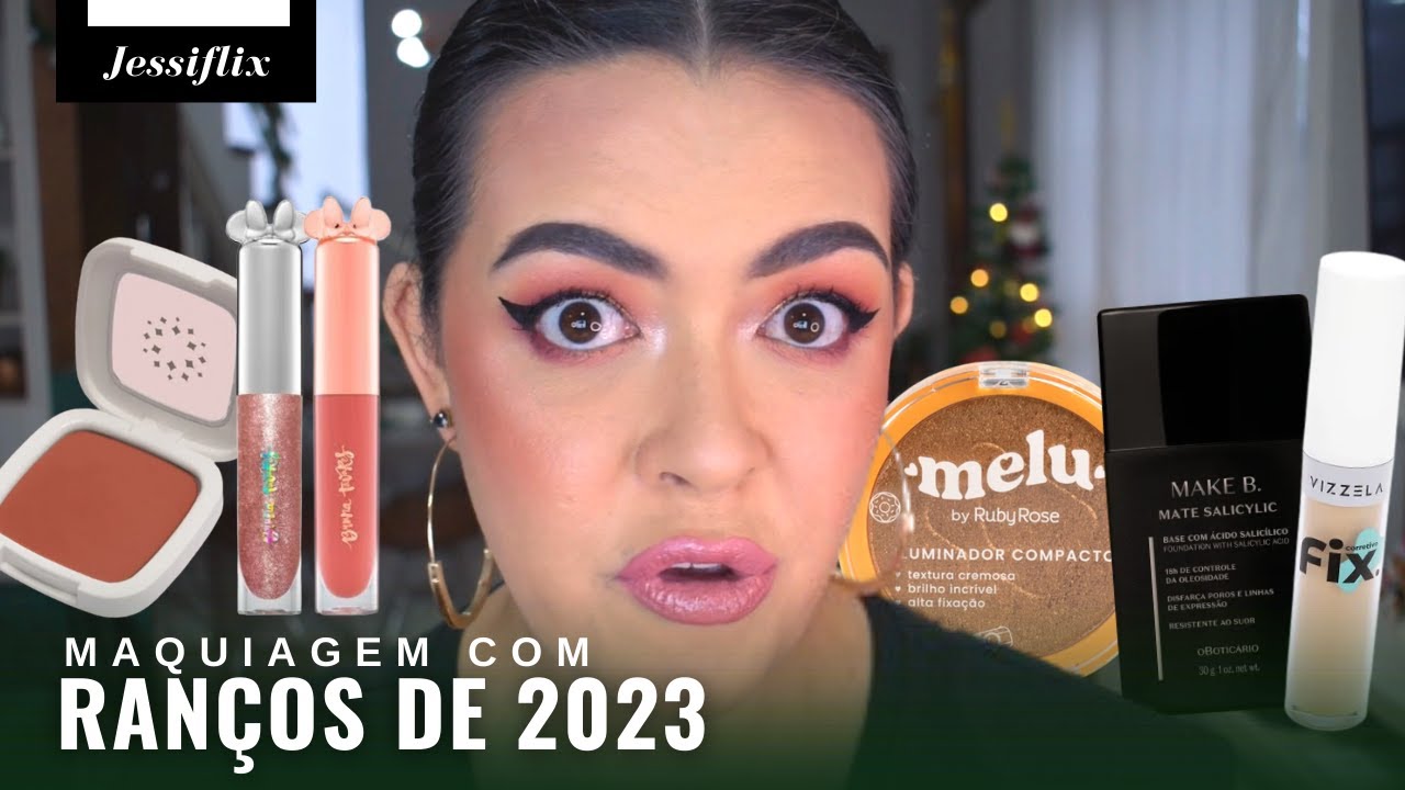 MAIORES RANÇOS DO ANO | *Tutorial com as PIORES maquiagens do ano* | #jessiflix2023