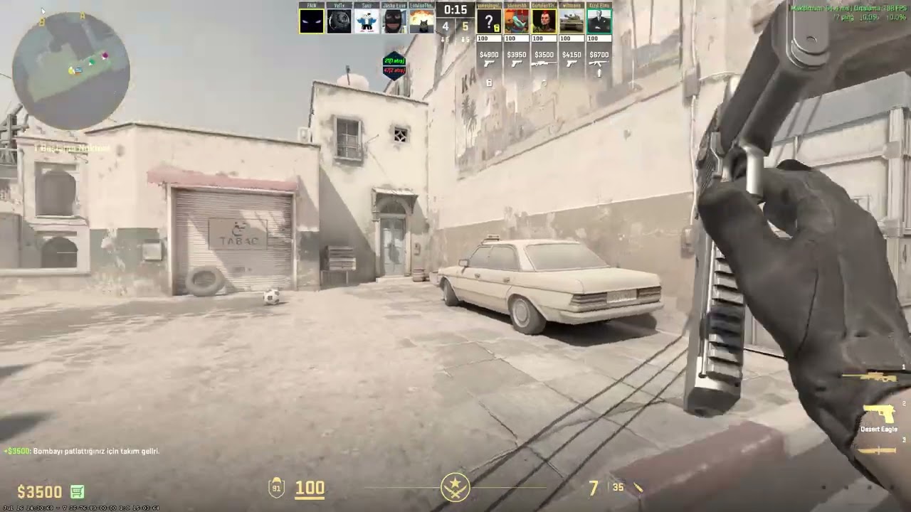 Counter Strike 2 Berabere Biten Bir Maç Çok Çekişmeli 😂