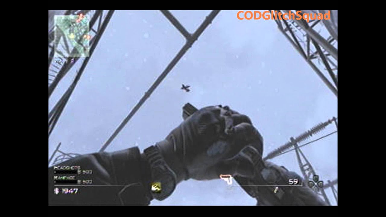 MW3 Spec-Ops Glitch:  Invisibility Spot on Outpost