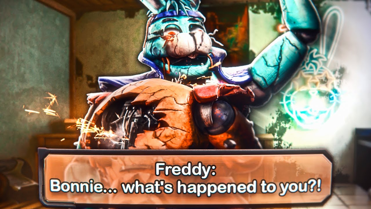 FNAF Ruin: Freddy SAVES US from BONNIE?! FIXING Glamrock Bonnie ENDING! (Security Breach DLC)