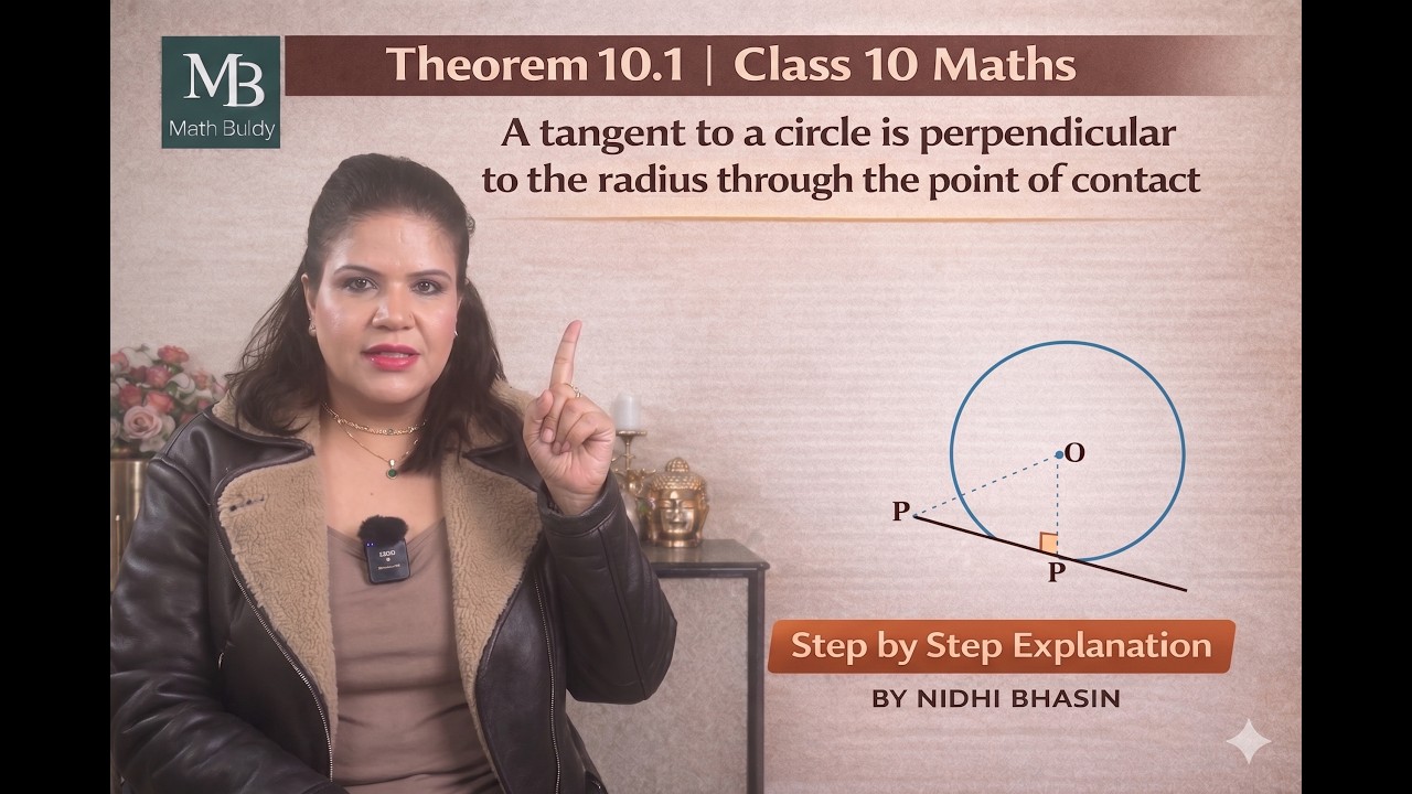 Circles Theorem 10.2 Class 10 Maths proof,#nbmathbuddy
