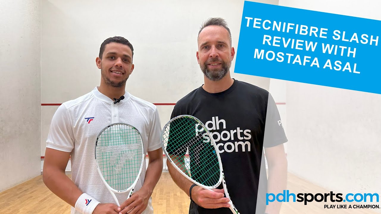 Обзор новой ракетки для сквоша Tecnifibre Slash 120 от Мостафы Асала