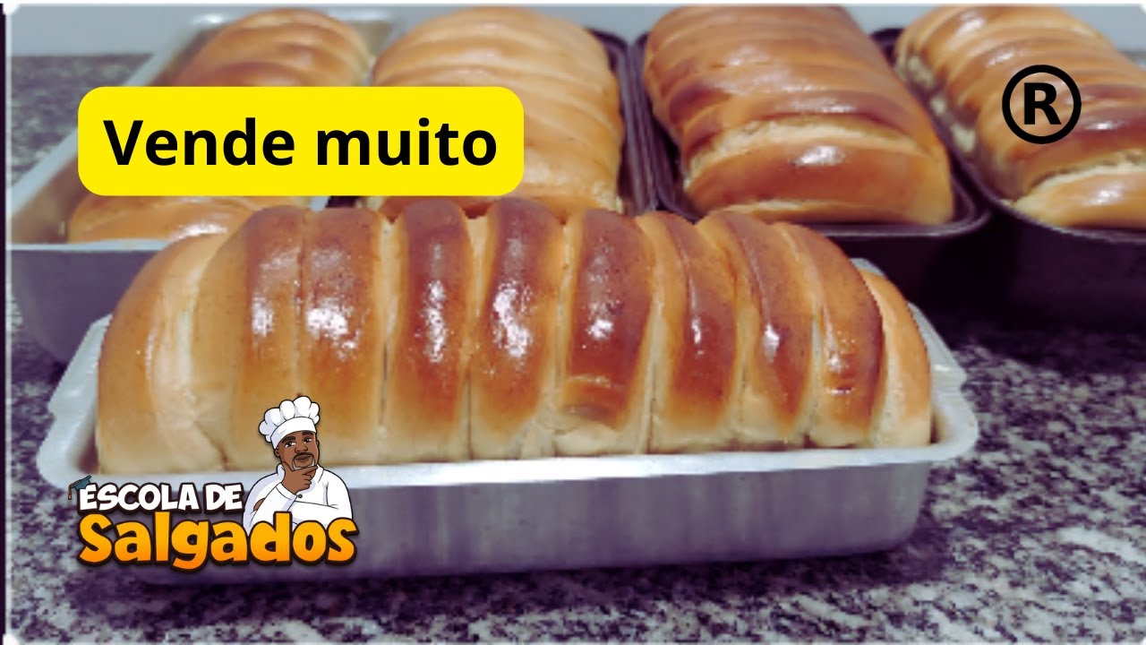 Como fazer pão fatiado fofinho para vender muito