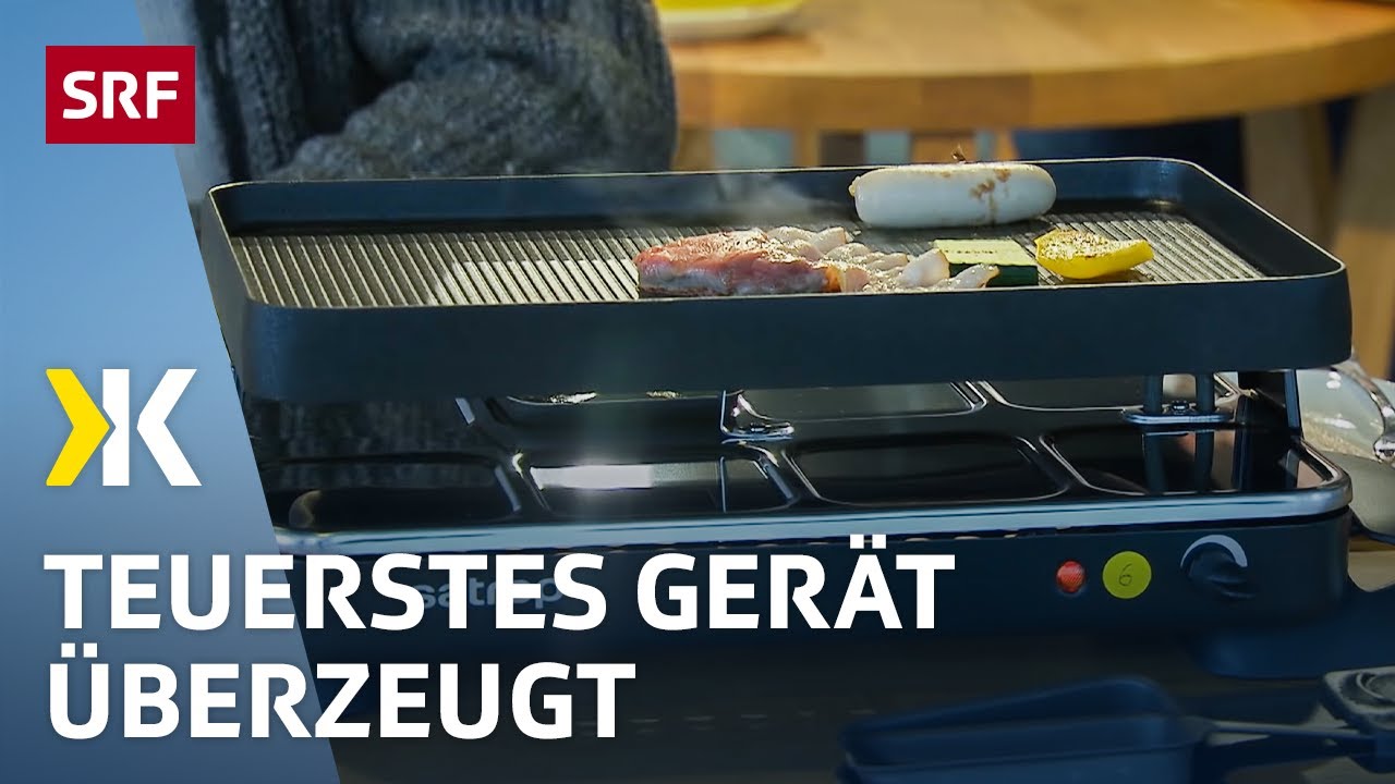 Tischgrill im Test: Das teuerste Ger&auml;t ist das beste | 2018 | Kassensturz | SRF