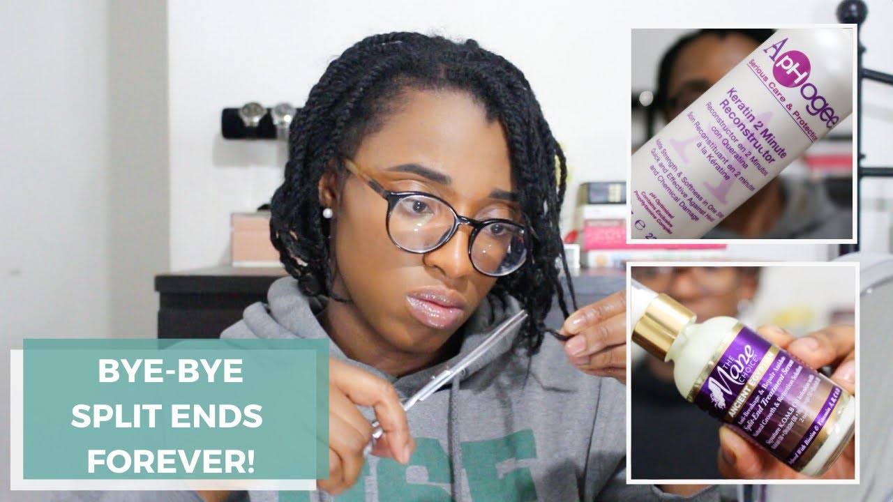 How to Get Rid of Split Ends WITHOUT Trimming Your Hair