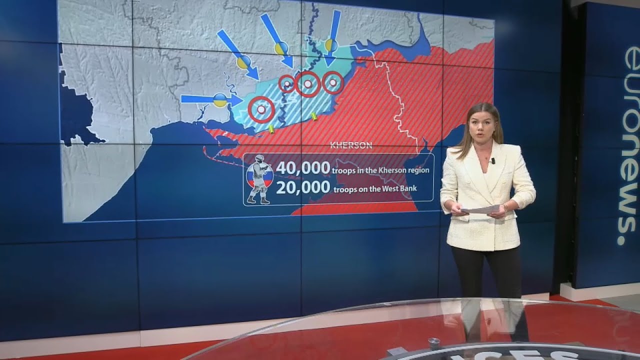 Mapa de la guerra | Ucrania recupera Jersón y Rusia niega admitir su fracaso tras repliegue