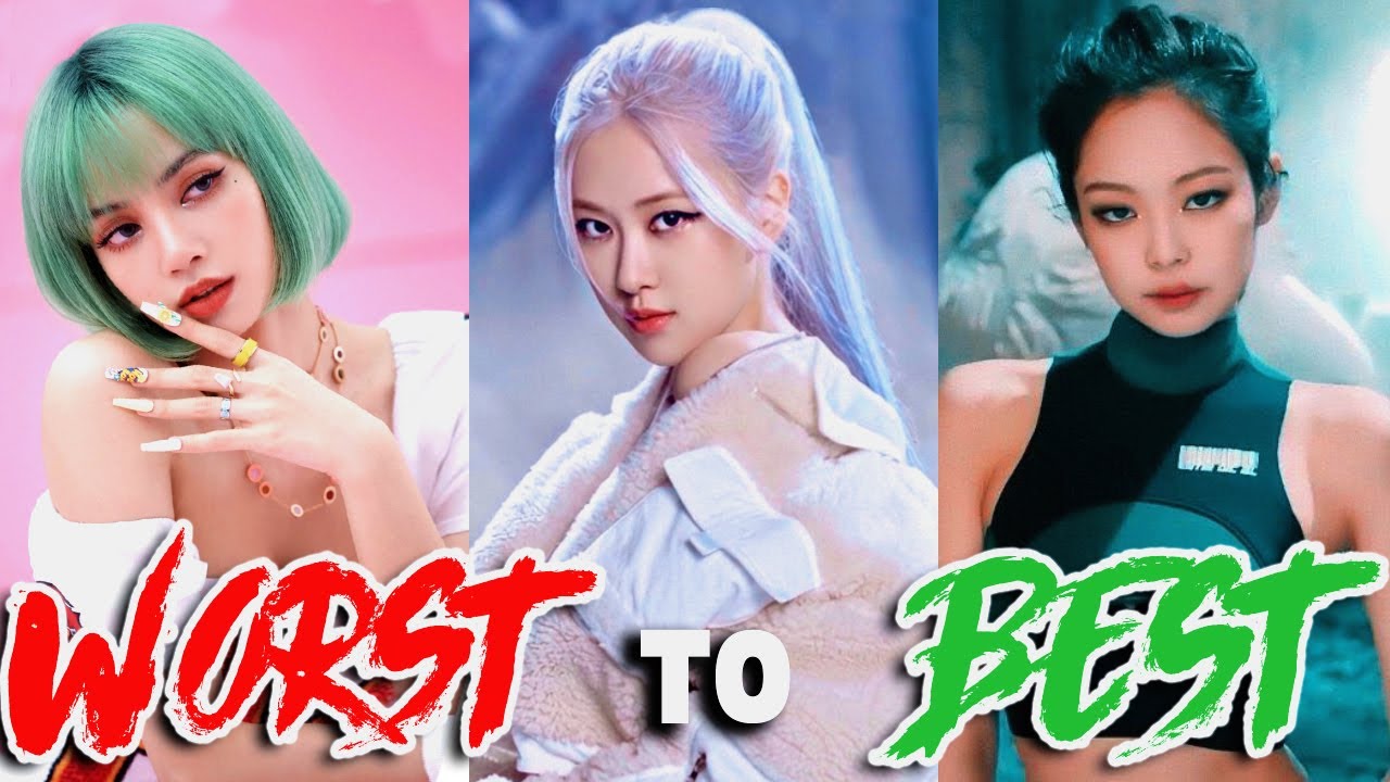 WORST to BEST BLACKPINK MUSIC VIDEOS - Based in Likes & Dislikes