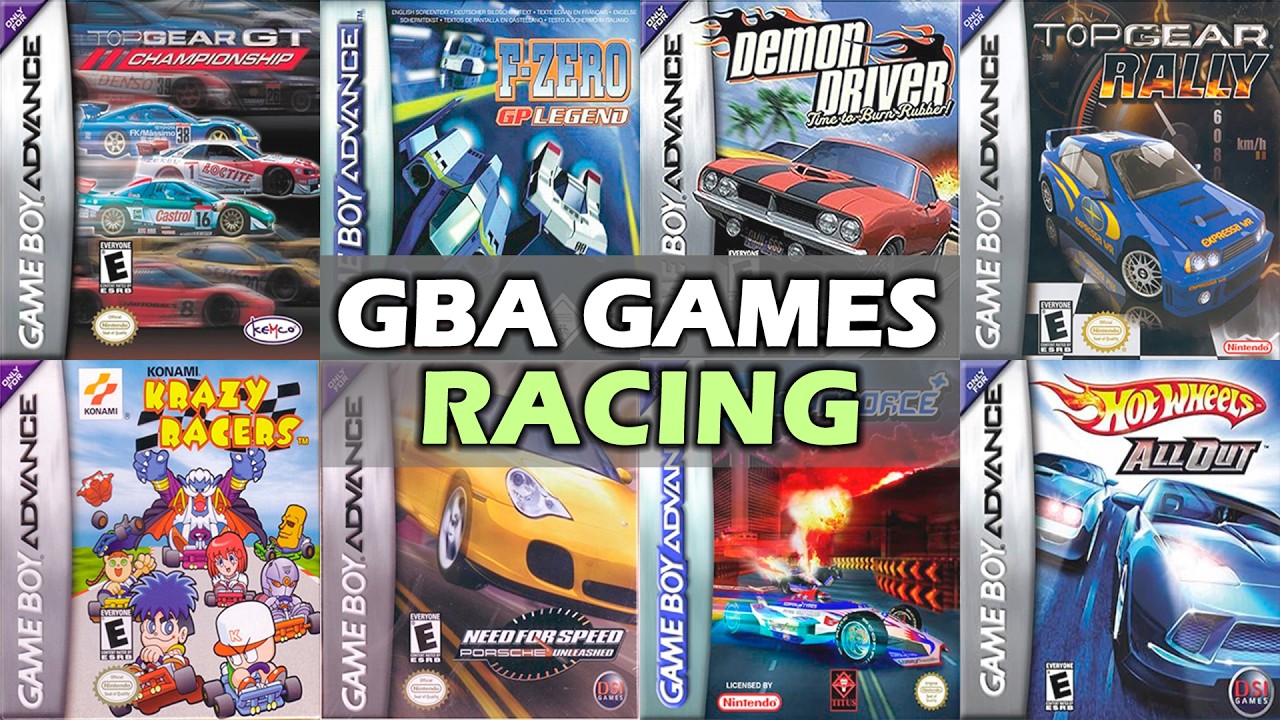 TOP 30 BEST GBA RACING GAMES