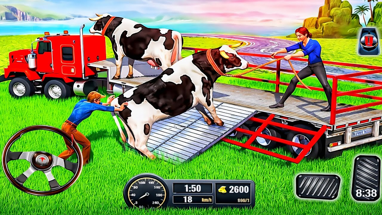 Animal Farm Truck Simulator – Real Cargo Zoo Transport & Delivery Animal 3D – Android GamePlay