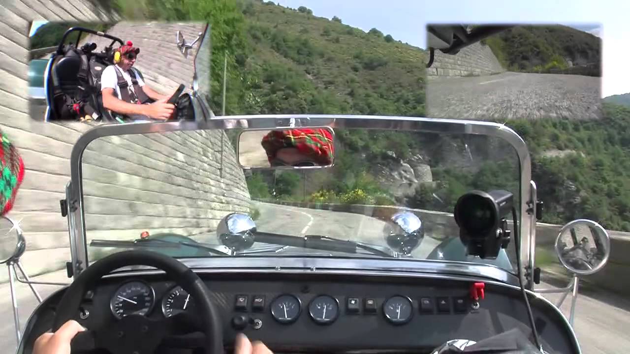 RALLYE DE MONTE CARLO  LE TURINI EN CATERHAM