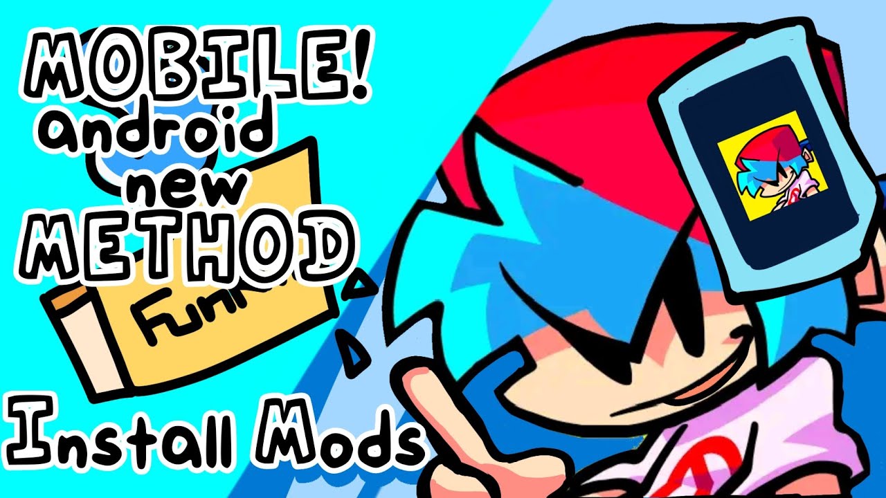 HOW TO INSTALL MODS IN FNF MOBILE (NEW METHOD) Android 11-15 [No need ZArchiver]