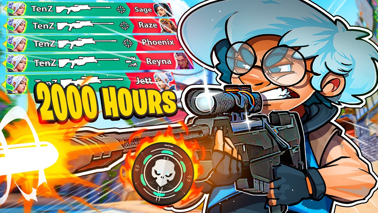 WHAT 1000 HOURS of Jett *REALLY* LOOKS LIKE !!!