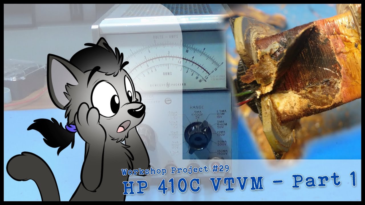 HP 410C VTVM (as seen with @CuriousMarc) - Part 1