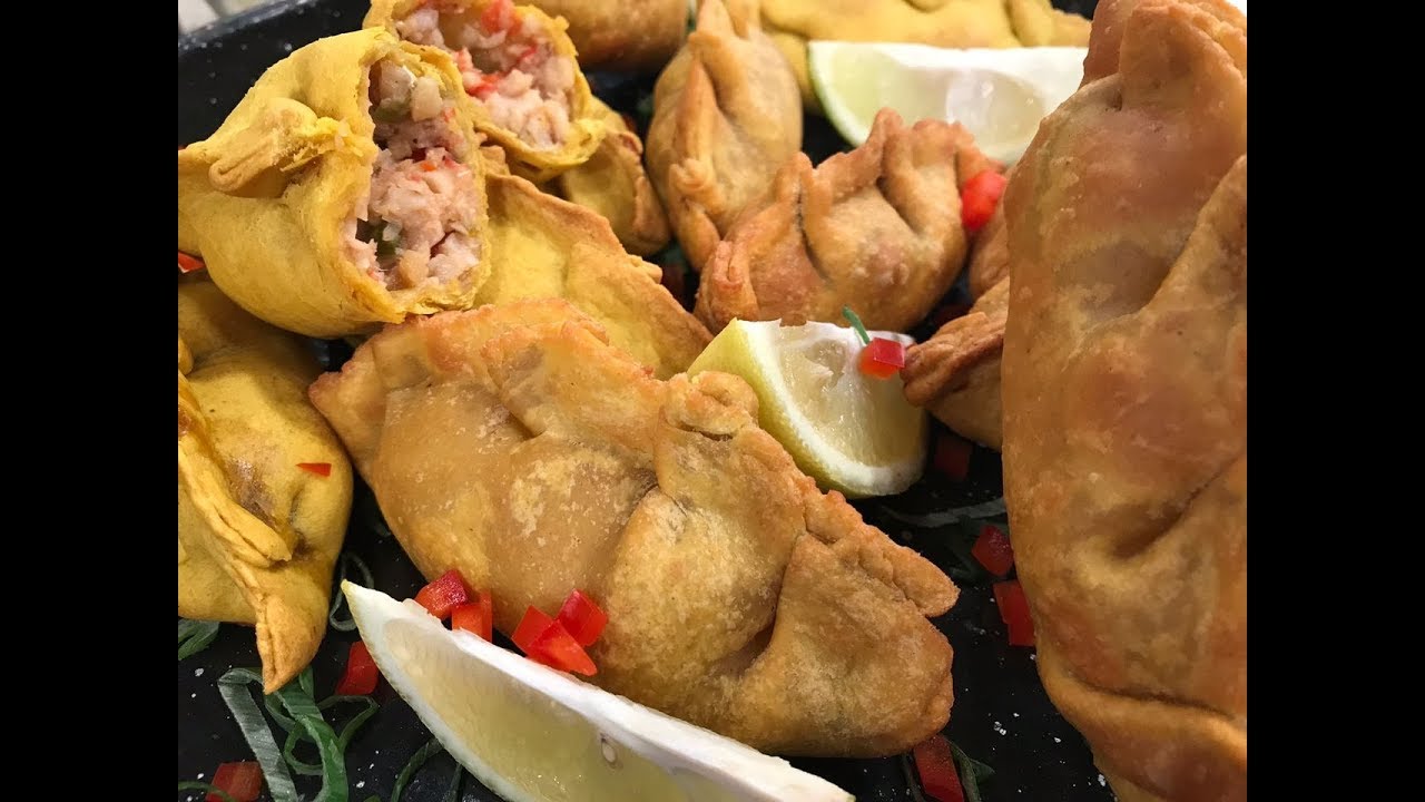 Empanadas fritas de merluza