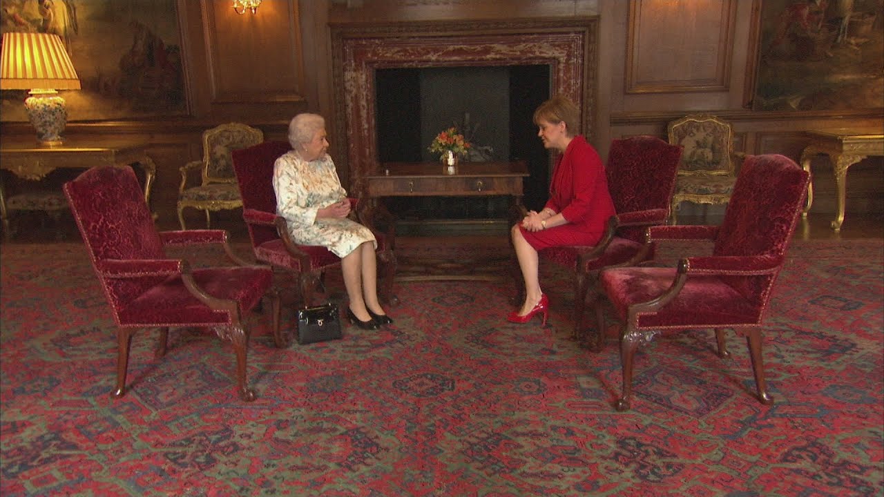 The Queen meets First Minister of Scotland Nicola Sturgeon