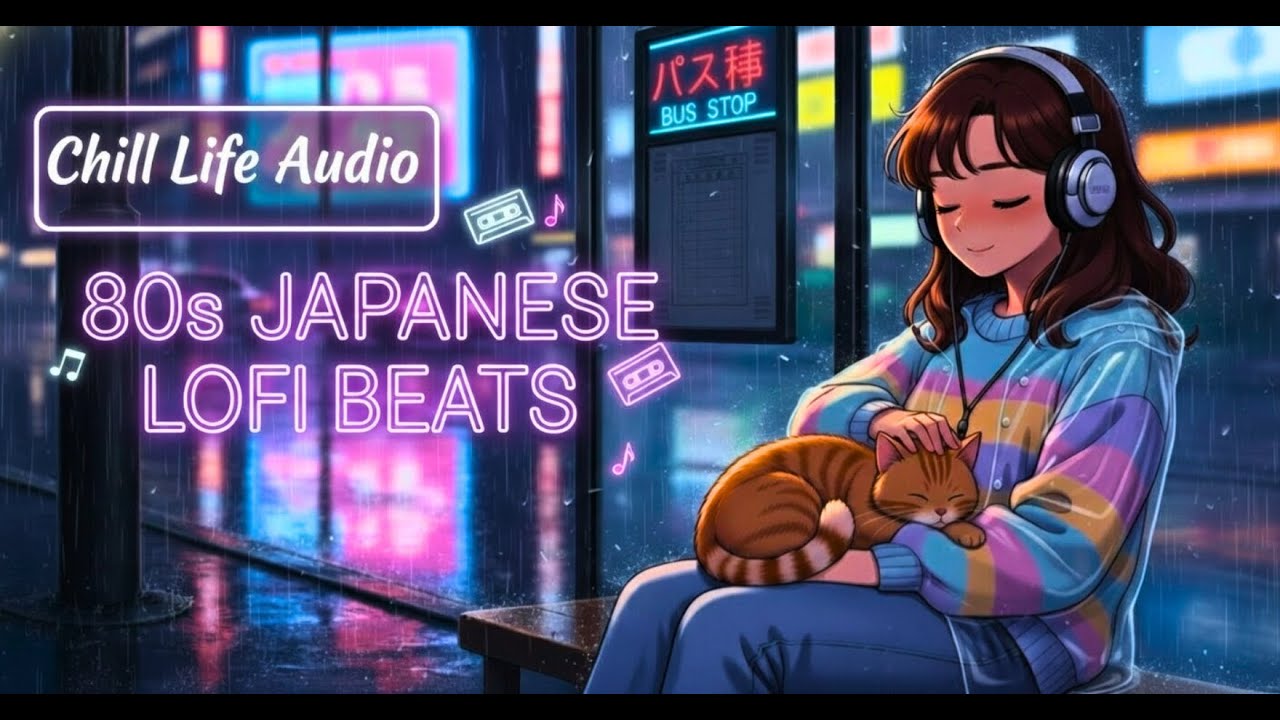 80s Japanese Lo-Fi Beats to Chill / Study to / Chill Life Audio