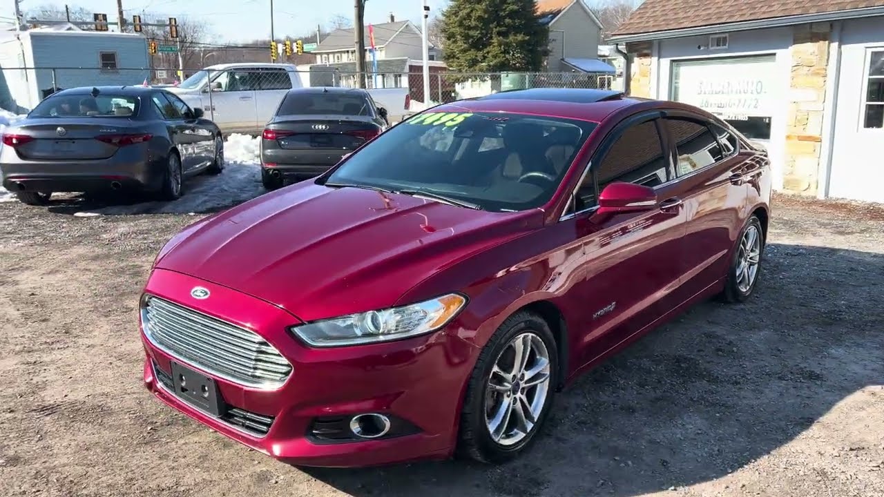 2015 Ford Fusion Titanium 172649 Staden Auto $7495
