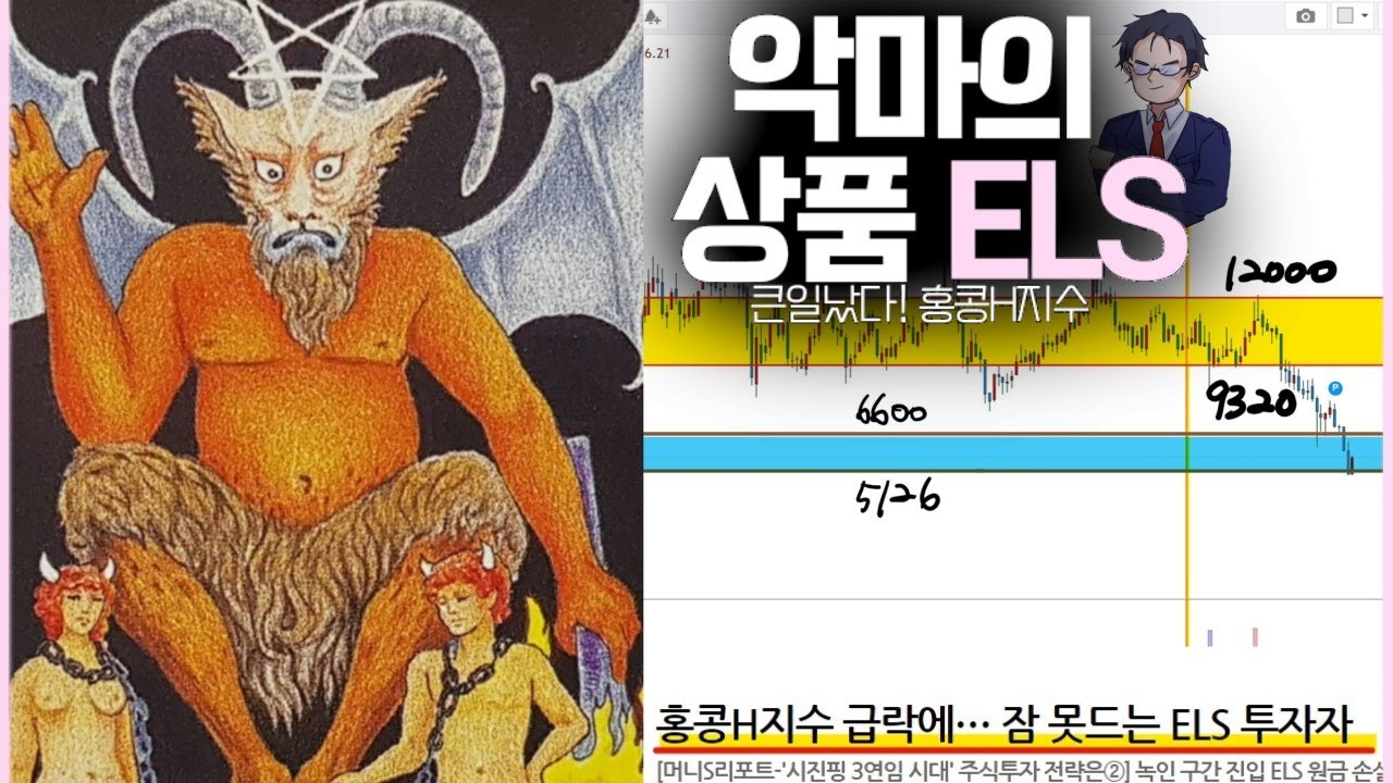 악마의 상품 ELS - 큰일났다! 홍콩H지수
