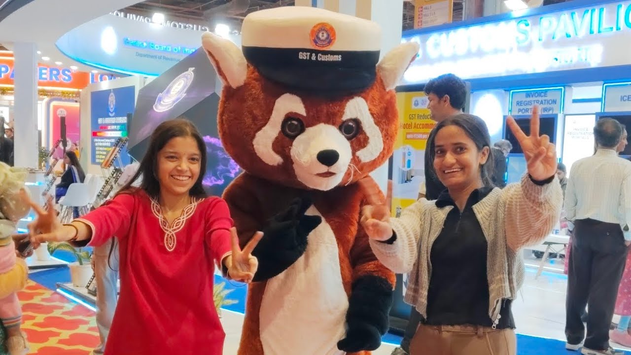 India international Trade fair #deafsignlanguage #deafworldsign  #deaf #culture #vlog