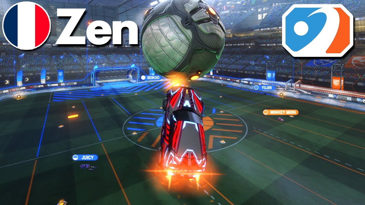 ZEN UNREAL POV vs M8 ALPINE in RLCS RALEIGH OPEN #4 (RLCS 3v3)