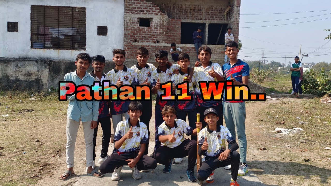 Pathan 11 vs Fighter 11 | Thrilling Cricket Match | Last Over Drama 😱🔥