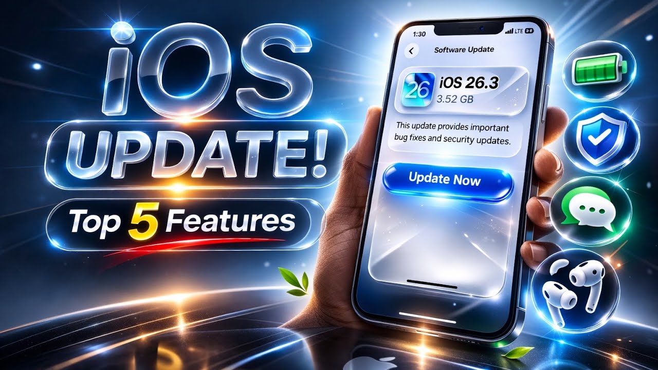 iPhone iOS Latest Update – Top 5 Game-Changing Features!