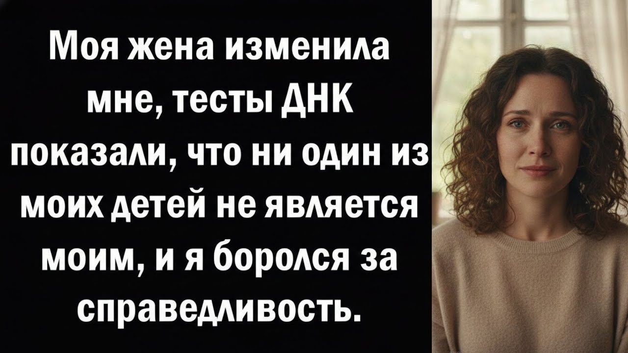 Моя жена изменила мне, тесты ДНК показали, что ни один из моих детей не является моим, и я боролс