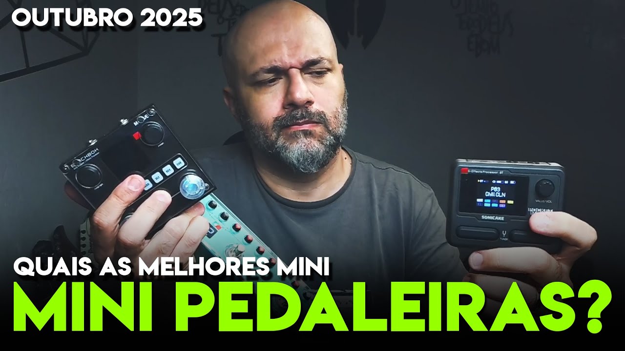 QUAIS AS MELHORES MINI PEDALEIRAS EM OUTUBRO 2025?