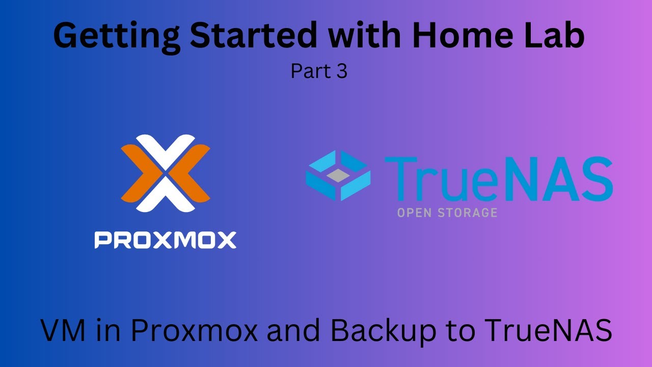 Creating a VM in Proxmox & NFS backups to TrueNAS