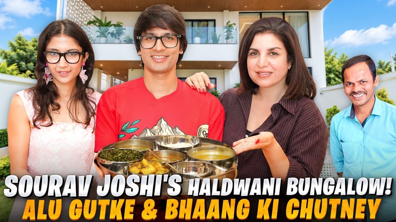 Sourav & Avantika Joshi's Lavish Bungalow! Joint Family, Car Collection & Kumaoni Thali!