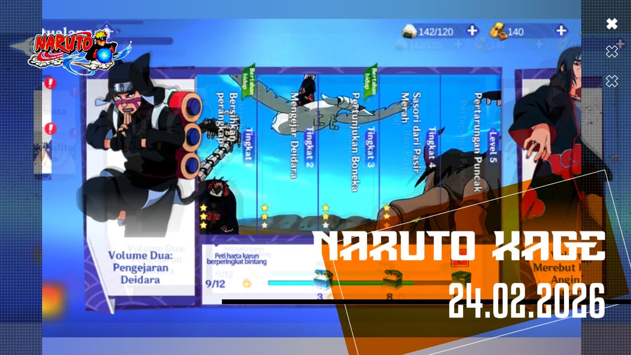 24.02.2026 🌏 NARUTO KAGE GAMEPLAY | FIGHT AGAINST THE ENEMY 02
