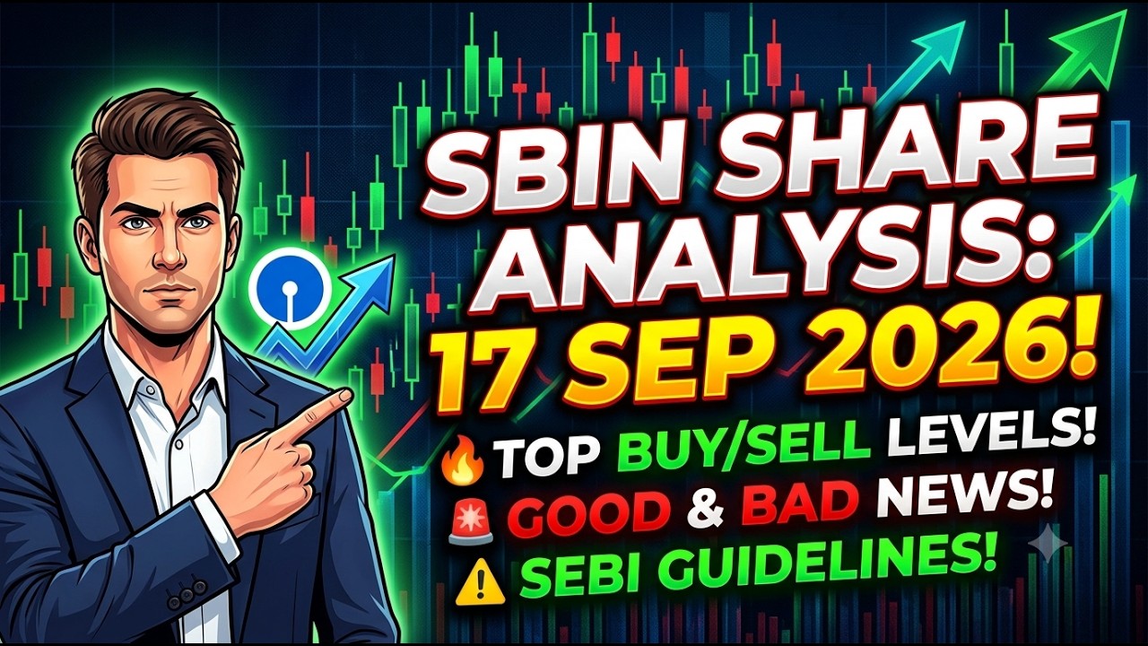 SBIN Share Analysis for 17 Sept 💥 | SBIN Intraday Targets & Levels! 📉📈