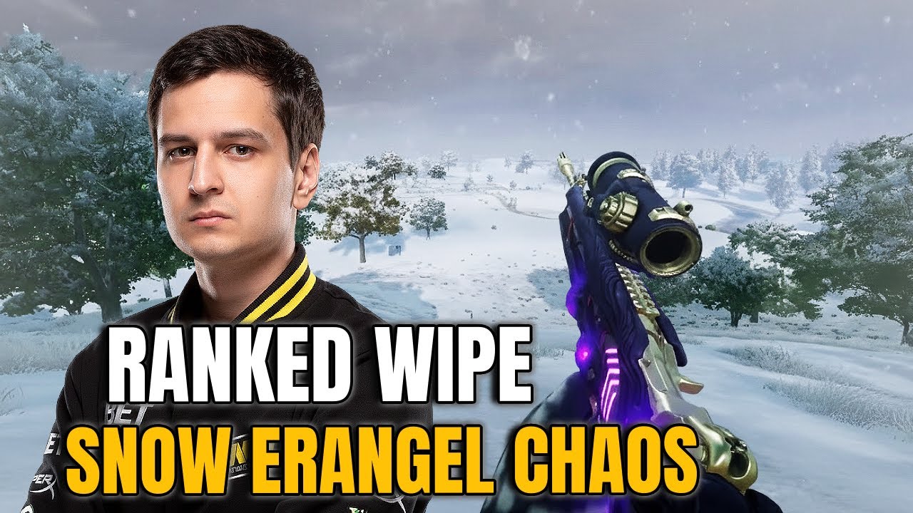 POKAMOLODOY Plays Aggressive and Clears Ranked Squads on Snow Erangel (PUBG)