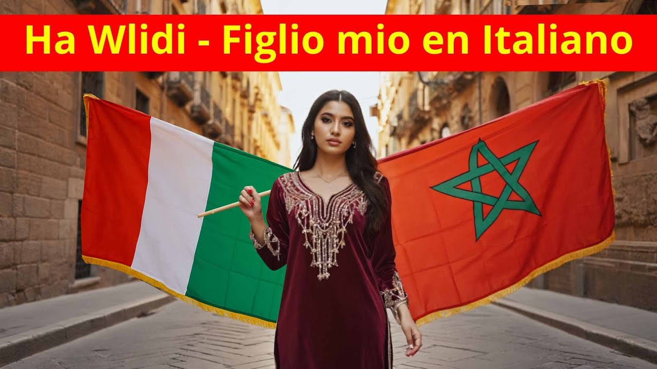 Jaylann -Ha Wlidi - Figlio mio en Italiano | REMIX JUDEMusic - ART BY MR KASSAB| ها وليدي بالإيطالية