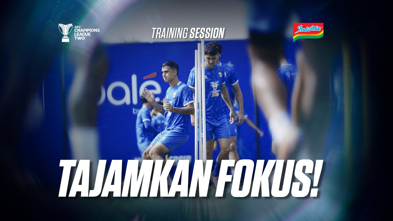 Waktu Semakin Dekat PERSIB Kian Siap! | Training Session