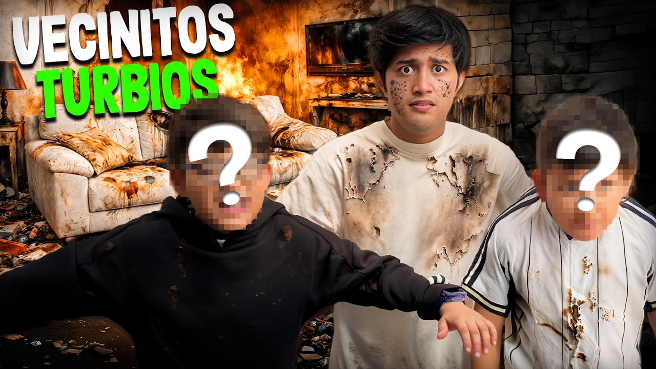 24 HORAS SIENDO PAPÁ de mis VECINOS TURBIOS 😰🔥