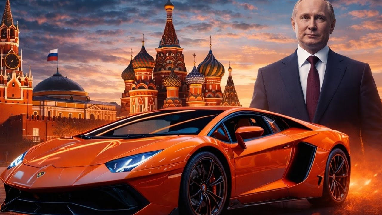 Lamborghini в Москве 🇷🇺🔥 | Скорость, Власть и Стиль Путина 💥My target 100k views 
