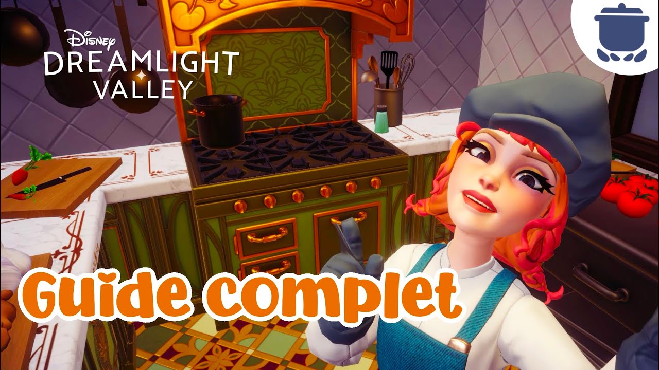 🍳 TOUT sur la CUISINE dans DISNEY DREAMLIGHT VALLEY ! - Guide complet EP2 📝