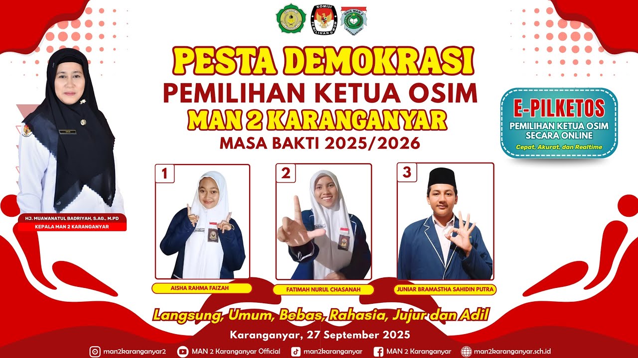 Pemilihan Ketua OSIM secara Online