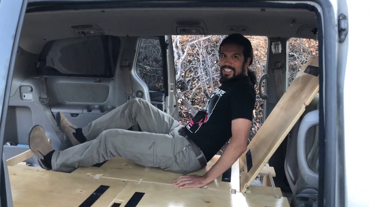 Minivan conversion- build, travel, live (Part 1 - Framing it)