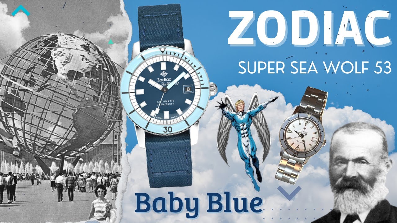 ZODIAC Super Sea Wolf 53 Compression “Baby Blue”: ultime revue