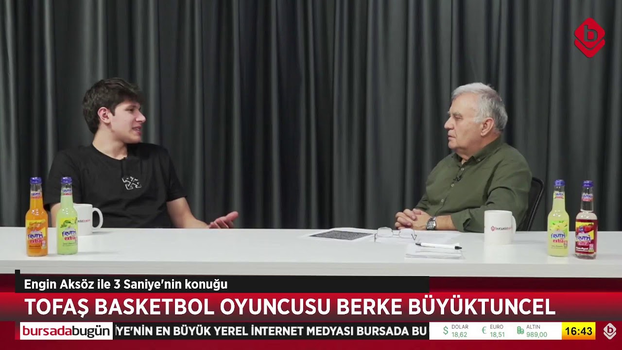 3 Saniye'nin konuğu Berke Büyüktuncel
