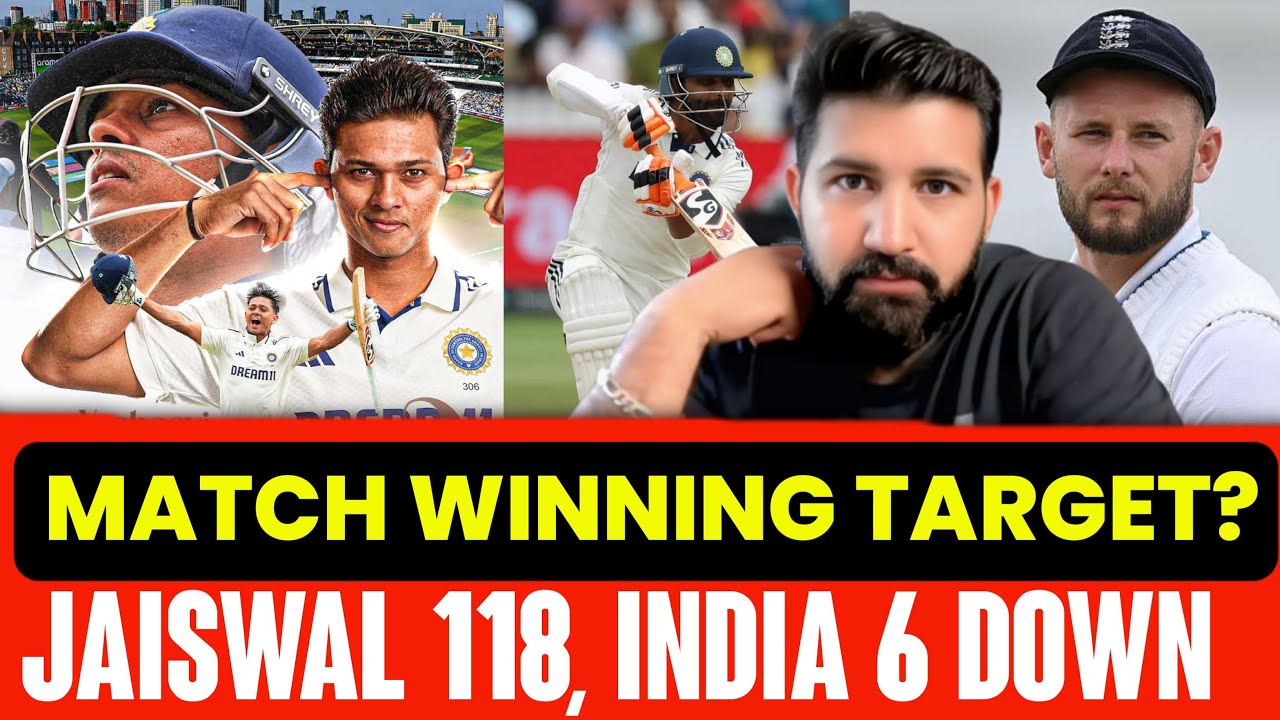 ENG to chase highest total ever in Oval to win Test | What should be target by IND?