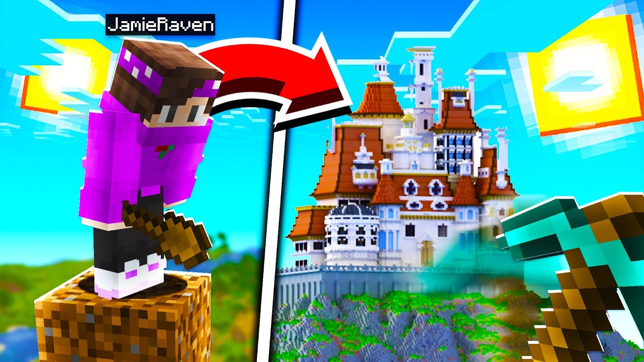 Surviving 100 Days on ONE BLOCK Minecraft is REALLY Difficult..
