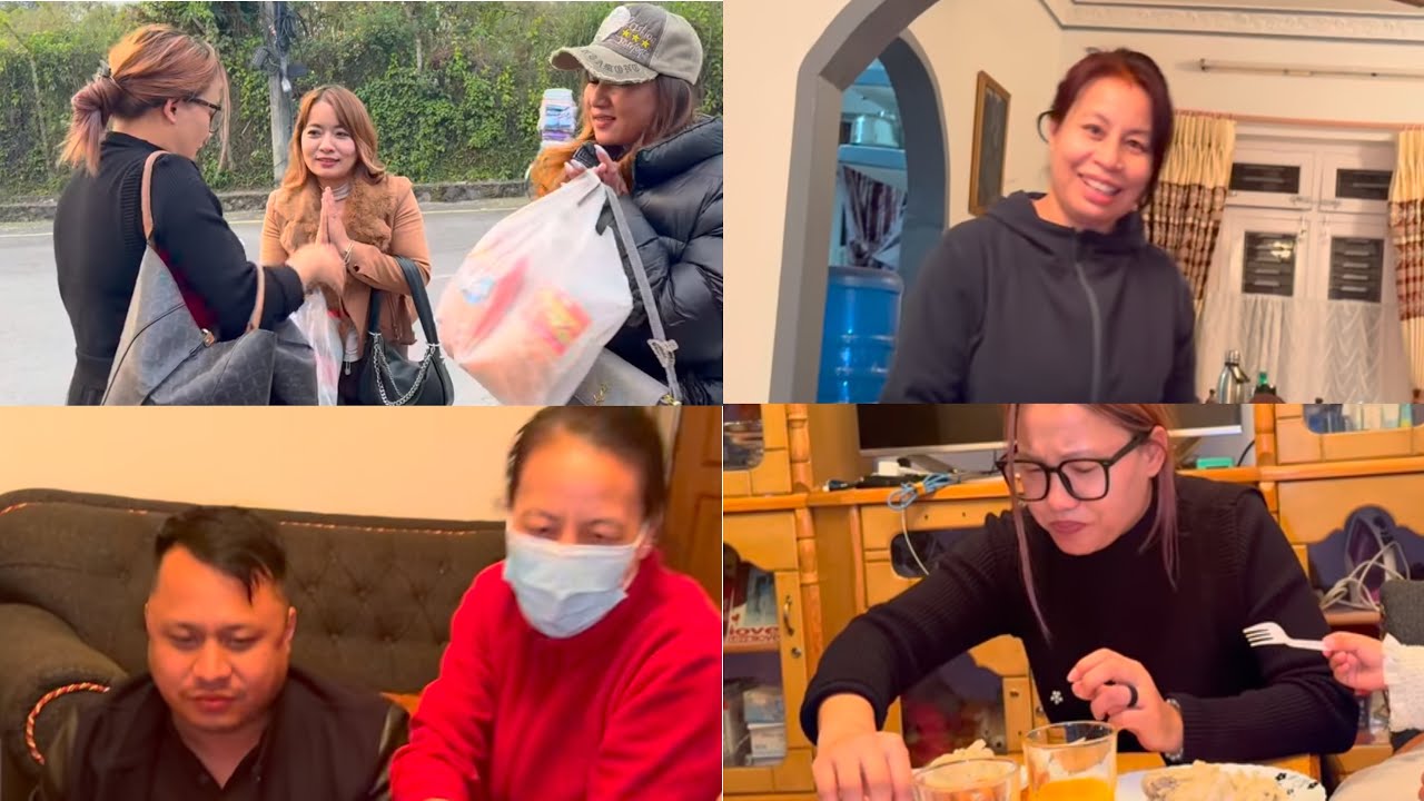 हाम्रो Denish babu को auntyहरूको घरमा, Chicken Momo