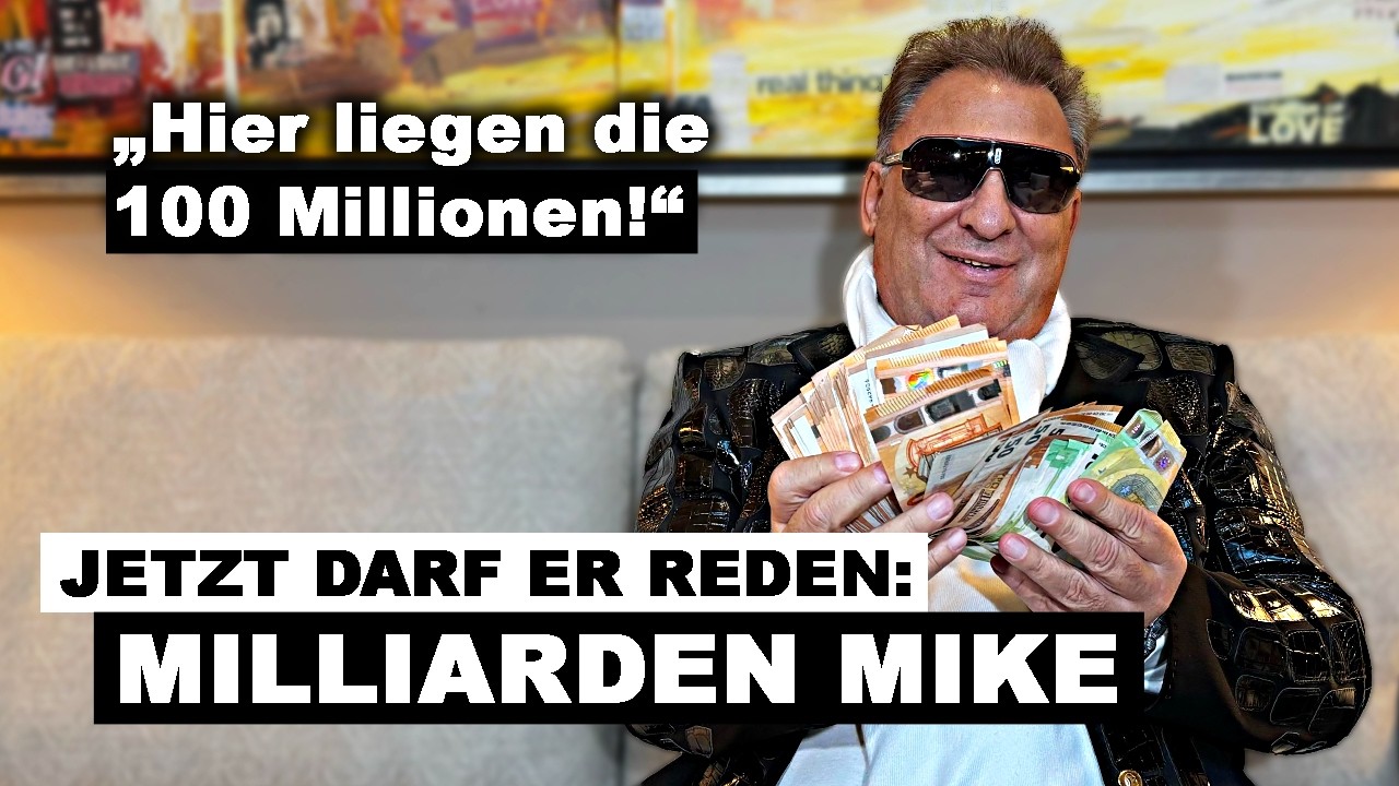 Interview: Milliarden-Mike. So zockte er 100 Millionen ab! Wo ist das Geld jetzt?